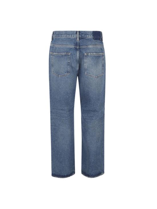 25FW 골든구스 미디엄 워시 루즈 진 GMP01636P000621 Blue - GOLDEN GOOSE