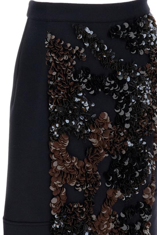 25FW 플랜씨 미디 스커트 GOCAF01AR0TW05300B97 Black - PLAN C