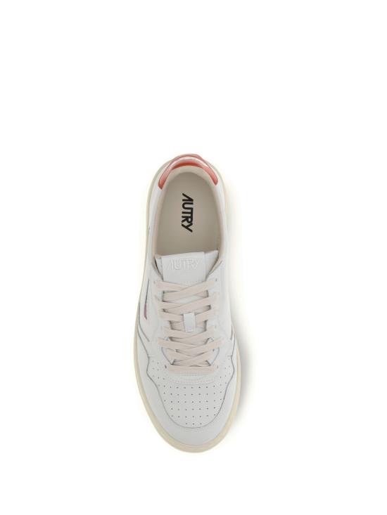 26SS 오트리 메달리스트 로우 스니커즈 AULMTB03 WHTSORAN WHITE - AUTRY