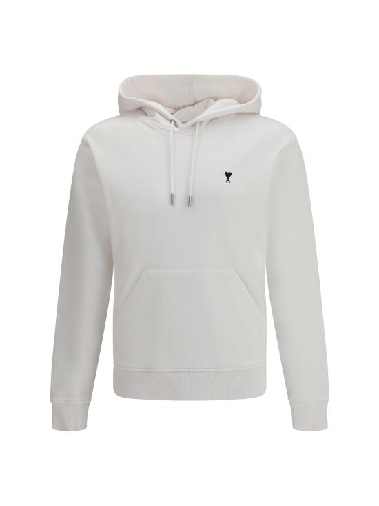 26SS 아미 후드 티셔츠 HSW764730 100 WHITE