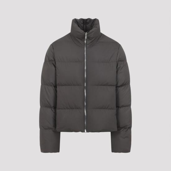 26SS 릭오웬스 몽클레어 사이클로픽 쇼트 다운 자켓 MU01F1A08 M8115 828 DARK GREY - RICK OWENS MONCLER