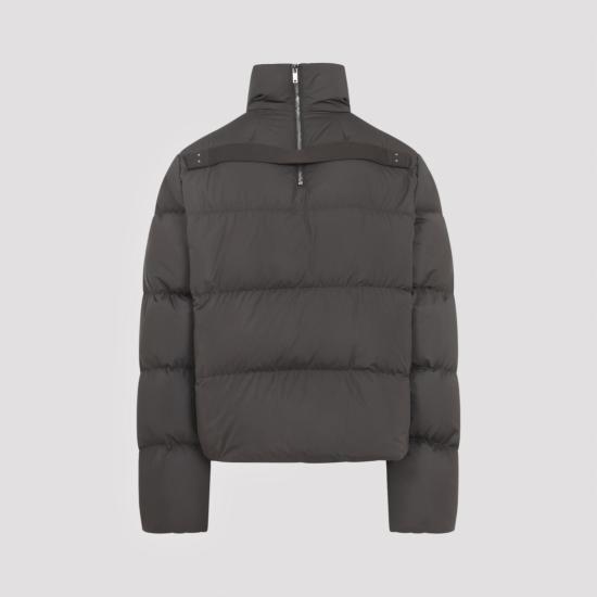 26SS 릭오웬스 몽클레어 사이클로픽 쇼트 다운 자켓 MU01F1A08 M8115 828 DARK GREY - RICK OWENS MONCLER