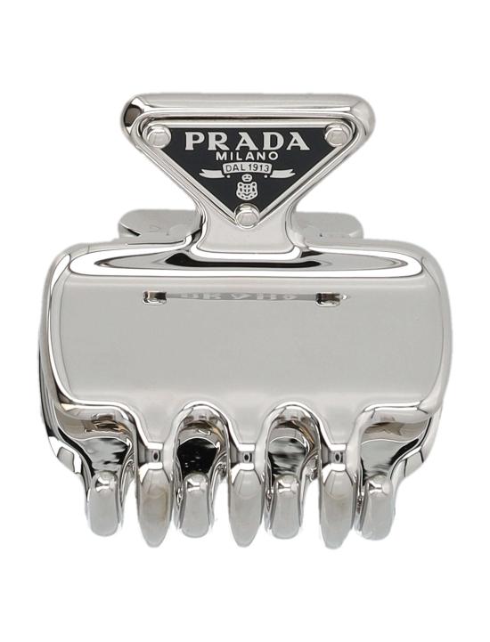 25FW 프라다 헤어 액세서리 1IF0872BA6 F0276 ACCIAIO - PRADA