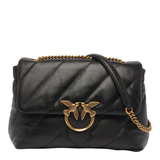 26SS 핑코 숄더백 100037 A0F2Z99Q Black