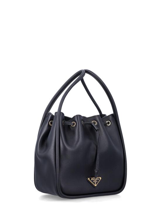 25FW 프라다 달링 레더 미니 버킷백 1BE0872CYS F0002 BLACK - PRADA