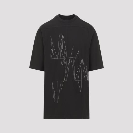 26SS 릭오웬스 몽클레어 폴로 티셔츠 MU01F8C04 89B7R 256 DARK DUST GREY - RICK OWENS MONCLER