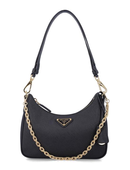 25FW 프라다 숄더백 1BC204NZV F0632 BLACK