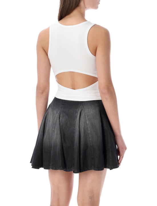 26SS 디젤 민소매 티셔츠 A210190EJAI 100 Bianco - DIESEL