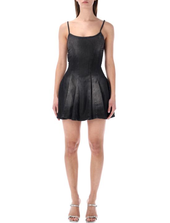 26SS 디젤 미디 원피스 A20907068VM 02 Nero