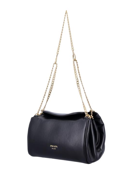 25FW 프라다 스몰 튀뮬트 백 1BD3952DX8 F0002 BLACK - PRADA