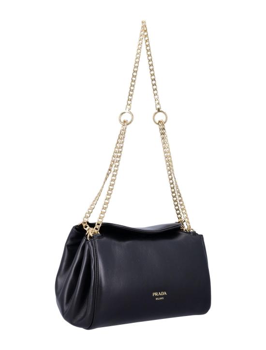 25FW 프라다 스몰 튀뮬트 백 1BD3952DX8 F0002 BLACK - PRADA