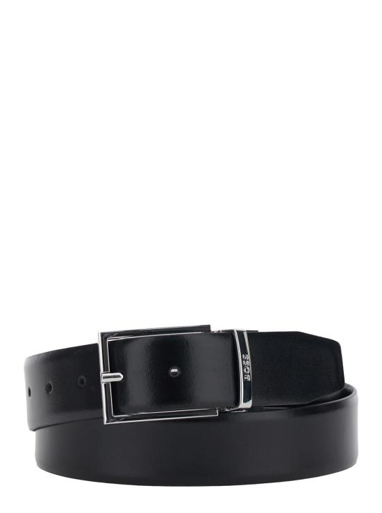 26SS 휴고보스 가죽 벨트 50537112002 Black