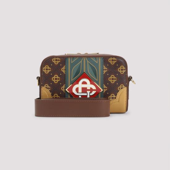 26SS 카사블랑카 숄더백 ASP26BAG00201 BROWN - CASABLANCA