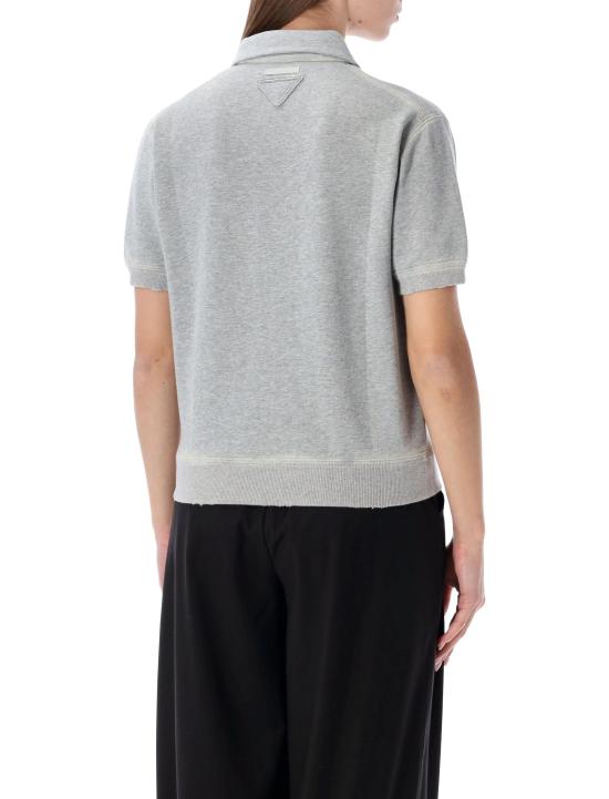 25FW 프라다 반팔 티셔츠 135726173J F0684 GREY - PRADA