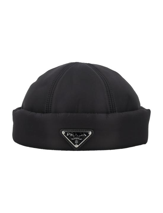 25FW 프라다 모자 2HC1682DV4 F0002 NERO