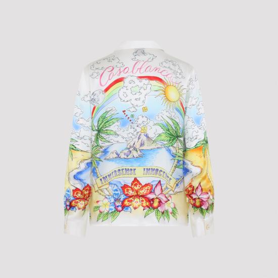 26SS 카사블랑카 긴팔 셔츠 MSS26SH00602 BETTER DAYS - CASABLANCA