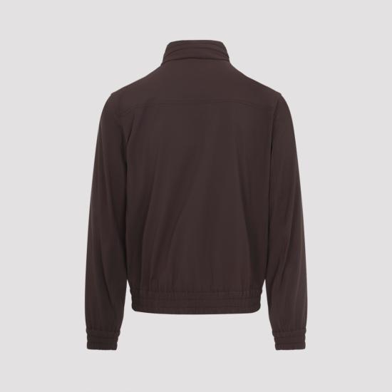 26SS 브루넬로 쿠치넬리 폴딩 후드 본디드 나일론 블루종 MZ4266525 C1792 NOCCIOLA - BRUNELLO CUCINELLI