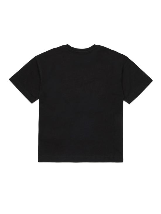 26SS [키즈] 디젤 티셔츠 J02590K 0GRAIK900 BLACK - DIESEL