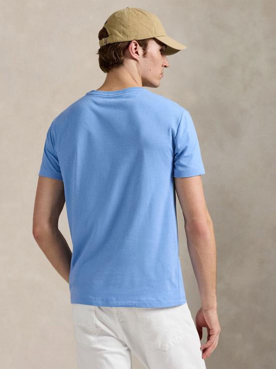 26SS 폴로 랄프로렌 반팔 티셔츠 710671438 454 BRISTOL BLUE - POLO RALPH LAUREN