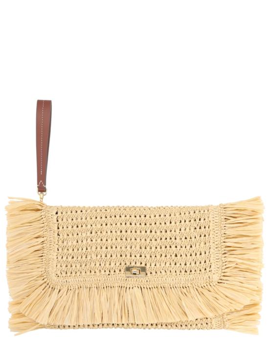 26SS 안야힌드마치 클러치/파우치 203685 NATURAL BEIGE