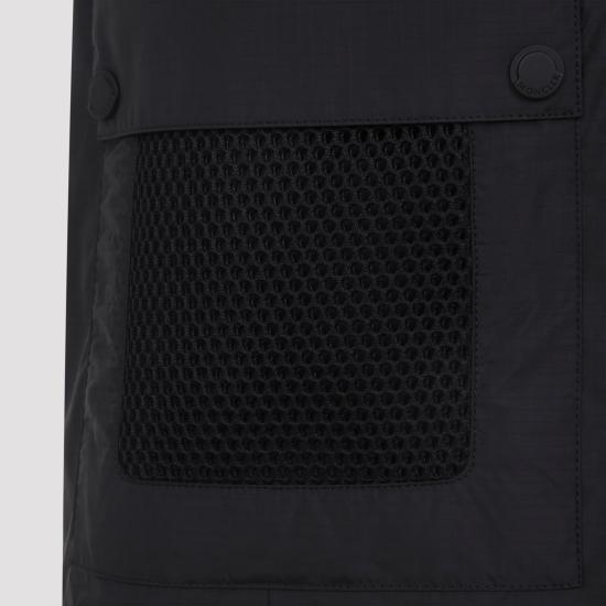 26SS 몽클레어 숏팬츠 L10912B00003 598AS 999 BLACK - MONCLER