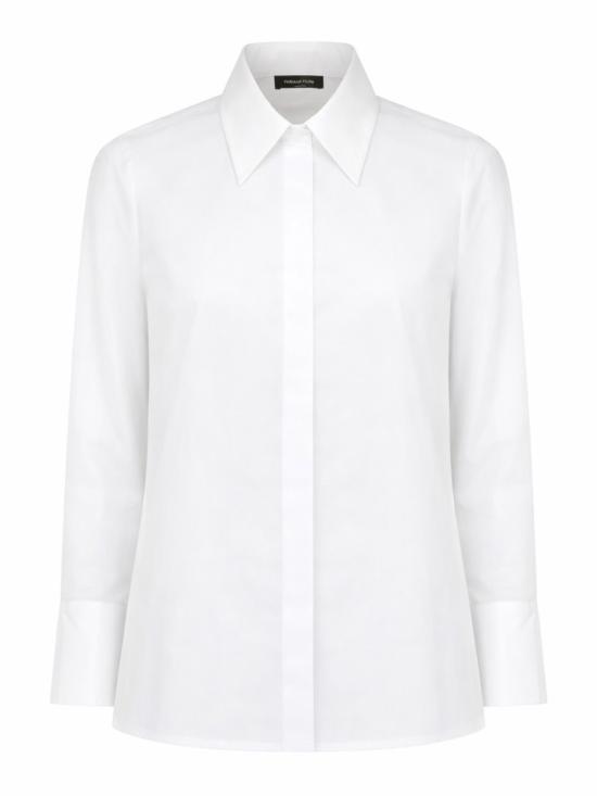 26SS 파비아나 필리피 셔츠 CAD266F309 L58221 WHITE