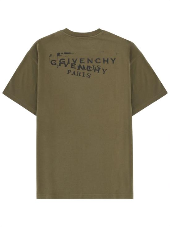 26SS 지방시 반팔 티셔츠 BM71NK3YSA 305 BROWN - GIVENCHY