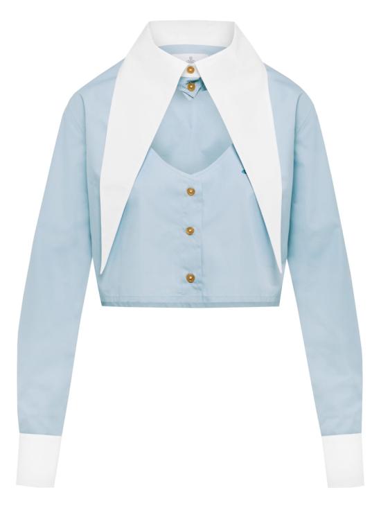 26SS 비비안웨스트우드 셔츠 1501005U W009QO101 BABY BLUE