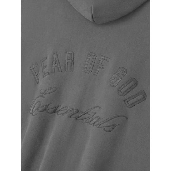 26SS 피어오브갓 후드 티셔츠 192HO254782F VIBLK BLACK - FEAR OF GOD