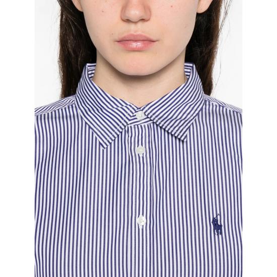 26SS 랄프 로렌 숏 원피스 211B22754001 WHFRO BLUE WHITE - RALPH LAUREN