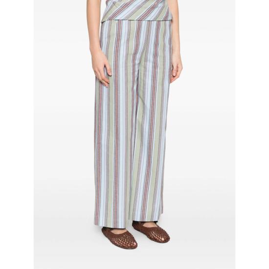 26SS 페이스풀더브랜드 팔라초 팬츠 FF4635 AGB LANE AGBLU GREEN BLUE - FAITHFULL THE BRAND