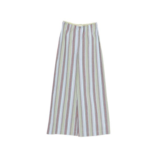 26SS 페이스풀더브랜드 팔라초 팬츠 FF4635 AGB LANE AGBLU GREEN BLUE