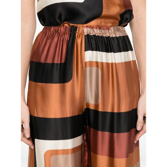 26SS 페이스풀더브랜드 팔라초 팬츠 FF4609 JLC JENSEN JALIS BROWN BLACK - FAITHFULL THE BRAND