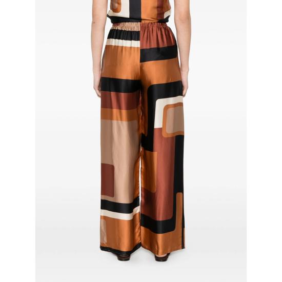 26SS 페이스풀더브랜드 팔라초 팬츠 FF4609 JLC JENSEN JALIS BROWN BLACK - FAITHFULL THE BRAND