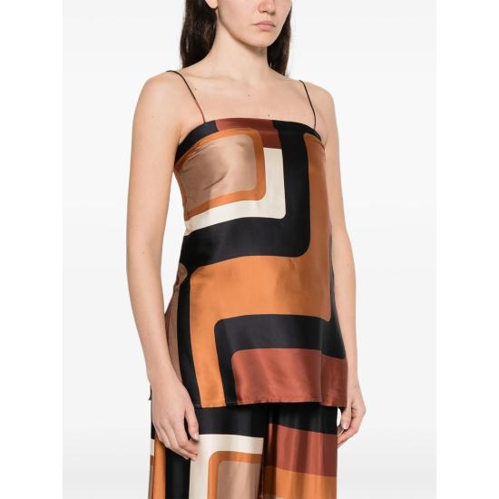 26SS 페이스풀더브랜드 블라우스 FF4610 JLC AINA JALIS ORANGE BLACK - FAITHFULL THE BRAND