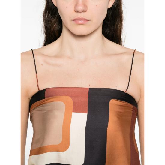 26SS 페이스풀더브랜드 블라우스 FF4610 JLC AINA JALIS ORANGE BLACK - FAITHFULL THE BRAND