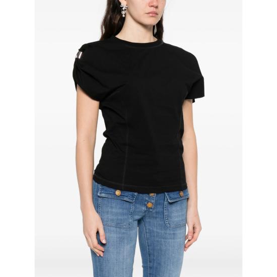 26SS 씨페러 반팔 티셔츠 SWT0054 TJF0037 9999 BLACK - THE SEAFARER