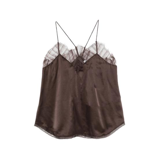 26SS 이로 블라우스 BERWIN WP16 BR063 BROWN