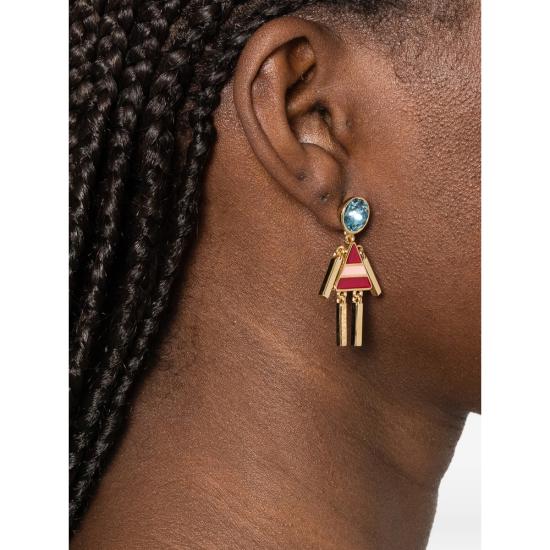 26SS 비베타 이어링 VM1JW0137 MT034 OROI4 GOLD BLUE - VIVETTA