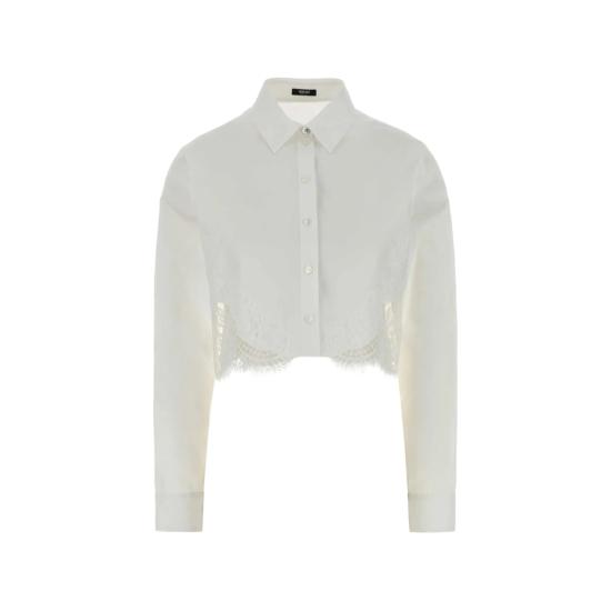 26SS 베르사체 셔츠 1A13878 1022631 1W000 WHITE