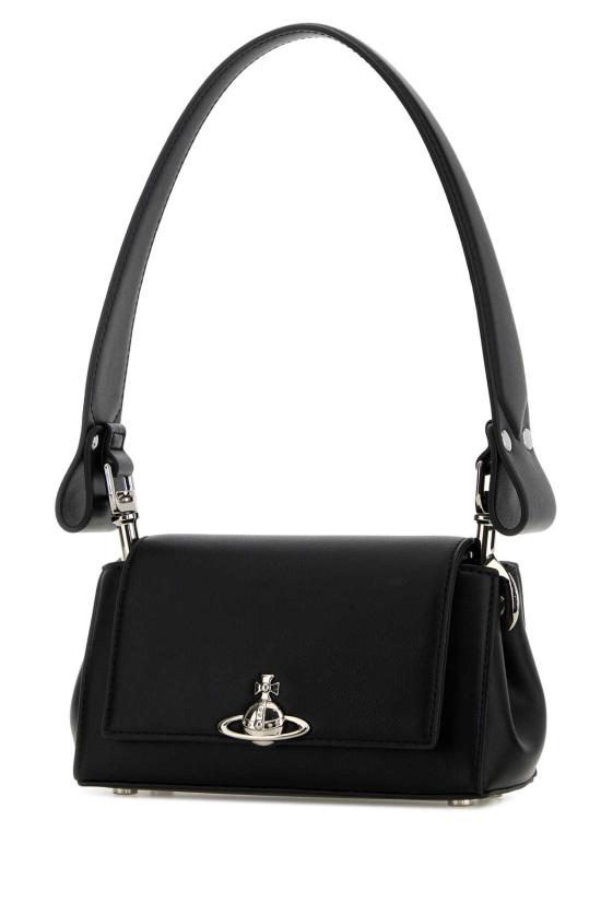 26FW 비비안웨스트우드 헤이즐 스몰 핸드백 4603000WWS0026 N401 Black - VIVIENNE WESTWOOD