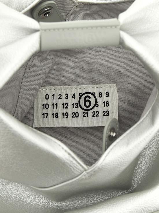 26SS MM6 메종마르지엘라 크로스백 SB6WD0026P8396T9002 Silver - MM6 MAISON MARGIELA