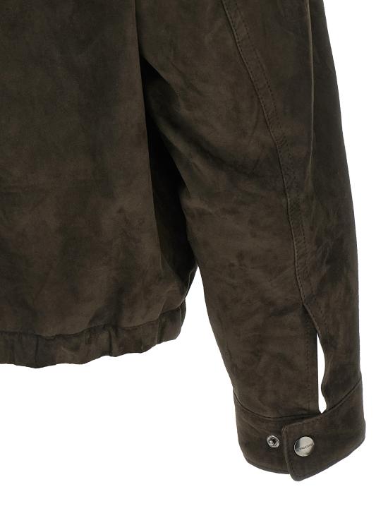 26SS 조르지오 브라토 가죽 자켓 GU26S28005CMSOSLATE Brown - GIORGIO BRATO