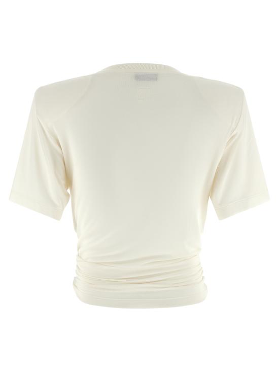 26SS 마그다뷰트림 반팔 티셔츠 172426CREAM White - MAGDA BUTRYM