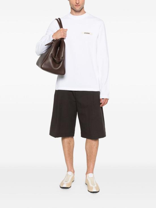 26SS 자크뮈스 반팔 티셔츠 TSM00570AJ00226 100 White - JACQUEMUS