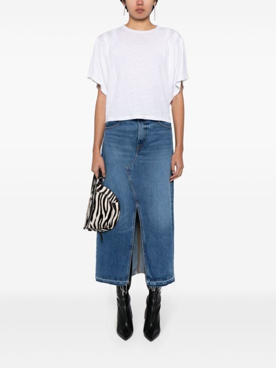 26SS 이자벨마랑에뚜왈 반팔 티셔츠 TS0048FB B1N17E20WH White - ISABEL MARANT ETOILE