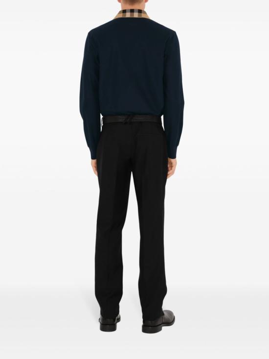 26SS 버버리 폴로 티셔츠 8098813 B3590 Blue - BURBERRY