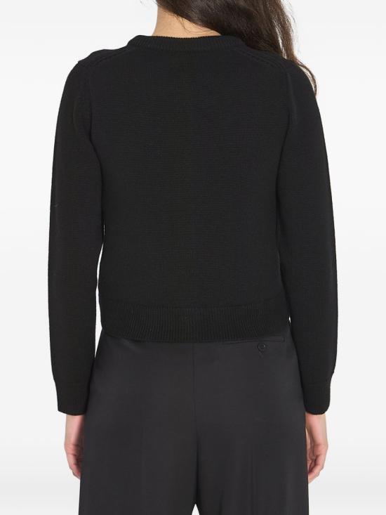 26SS 셀린느 헤리티지 캐시미어 트윈세트 가디건 RY0NG317V 38NO Black - CELINE