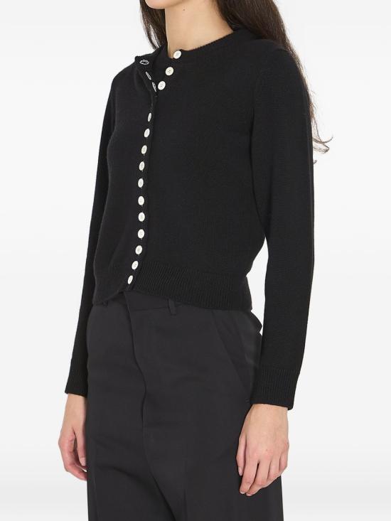 26SS 셀린느 헤리티지 캐시미어 트윈세트 가디건 RY0NG317V 38NO Black - CELINE