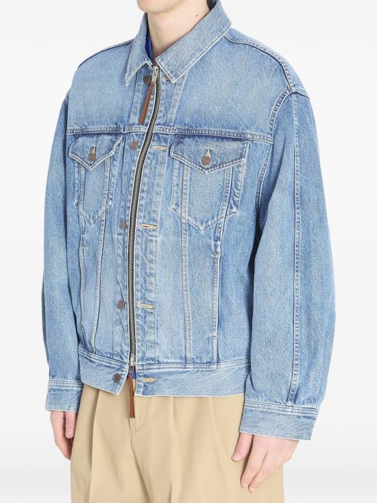 26SS 셀린느 데님 자켓 RV14T930F GDO5 Clear Blue - CELINE